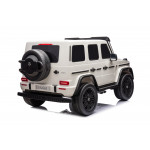Elektrické autíčko Mercedes Benz G63 AMG XXL 24V 4 x 200W - biele